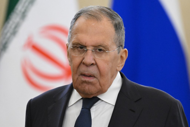 Le chef de la diplomatie russe, Sergueï Lavrov, à Moscou le 27 octobre 2026. ( POOL / IGOR IVANKO )