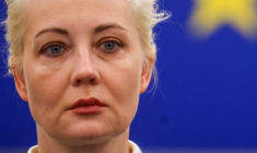 Ioulia Navalnaya s'adresse au Parlement européen, à Strasbourg