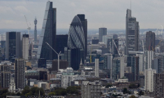 Le quartier financier de Londres