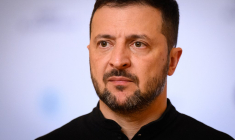 Volodymyr Zelensky, le 11 septembre 2024, à Kiev ( POOL / LEON NEAL )