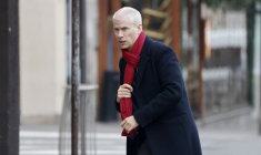 Franck Riester à Paris, le 22 janvier 2023. ( AFP / LUDOVIC MARIN )