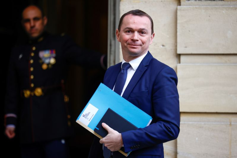 Photo du ministre du Travail, Olivier Dussopt