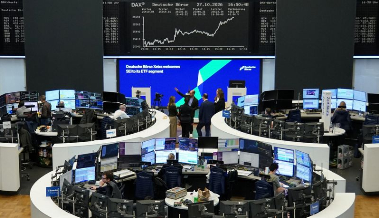 Le graphique de l'indice boursier allemand DAX