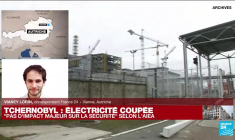 Coupure d'électricité à Tchernobyl : "pas d'impact majeur sur la sécurité" (AIEA)