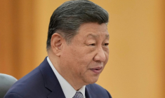 Le président chinois Xi Jinping au Grand palais du peuple à Pékin, le 29 janvier 2026, en Chine ( POOL / Vincent Thian )
