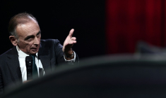 Le président de Reconquête! Eric Zemmour le 25 novembre 2025, à Paris ( AFP / Thibaud MORITZ )