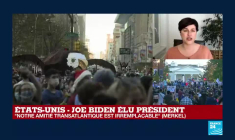Présidentielle américaine : Angela Merkel salue la victoire de Joe Biden