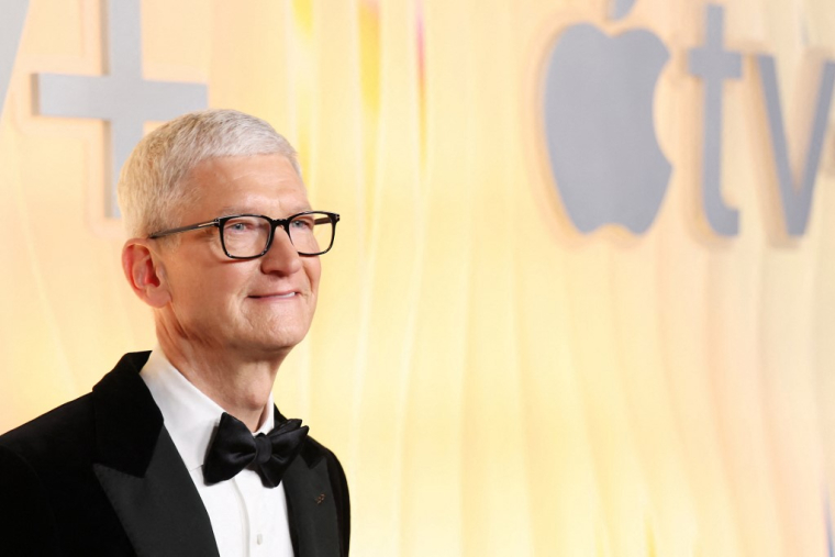 Tim Cook, à West Hollywood, le 14 septembre 2025 ( AFP / MICHAEL TRAN )
