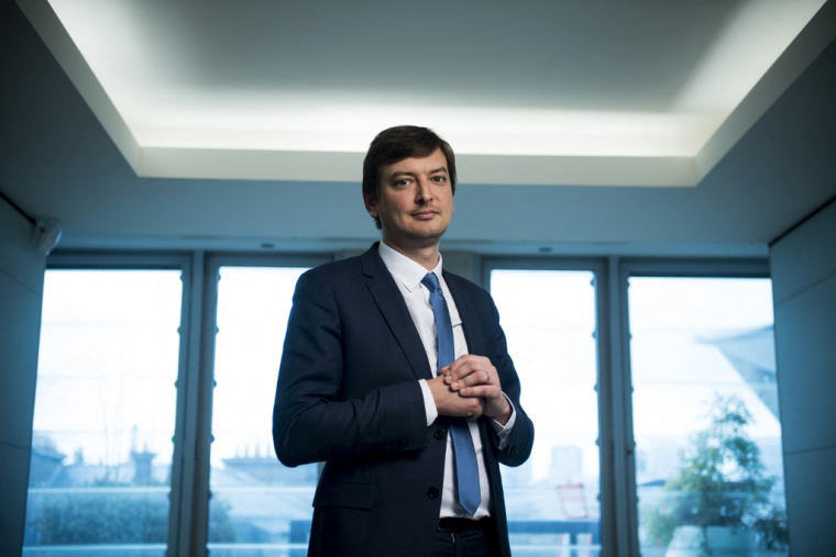 Adrien Couret à Paris, le 23 mars 2023. ( AFP / JULIEN DE ROSA )