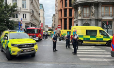 LE CONDUCTEUR D'UNE CAMIONNETTE FONCE SUR UNE TERRASSE À BRUXELLES, SIX BLESSÉS LÉGERS
