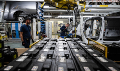 Une usine de Stellantis à Hordain (illustration) ( AFP / SAMEER AL-DOUMY )