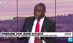 Sami Nouri, styliste, né en Afghanistan : "Je m'inspire de tout ce que j'ai vécu pour créer"