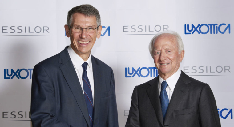 Hubert Sagnieres et Leonardo Del Vecchio. ( T. Foulon/AFP)