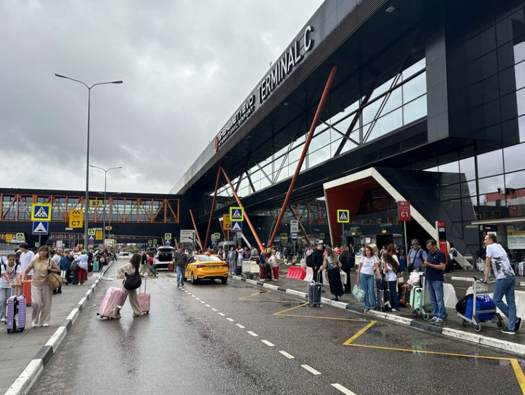 Aéroport de Cheremetievo à Moscou