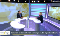 Comment le réchauffement climatique va-t-il impacter la Bourse ?