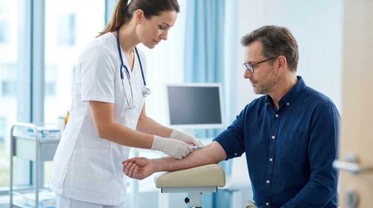 La biopsie liquide, qui permet d&rsquo;&eacute;tablir un diagnostic &agrave; partir d&rsquo;une prise de sang, pourrait gagner en efficacit&eacute; gr&acirc;ce aux ultrasons. (cr&eacute;dit: Adobe Stock)