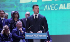 Municipales: Bardella participe au meeting d'Alexandra Masson, candidate RN à Menton