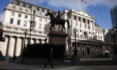 Photo du bâtiment de la Banque d'Angleterre à Londres