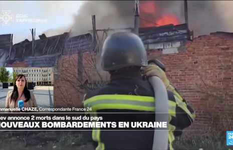 Kiev et Khariv bombardées par la Russie