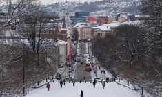 Oslo, en Norvège. ( AFP / JONATHAN NACKSTRAND )