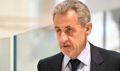 L'ancien président Nicolas Sarkozy au tribunal de Paris, le 25 mars 2025 ( AFP / Hugo MATHY )