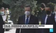 L'Italie commémore les victimes de l'épidémie de Covid-19