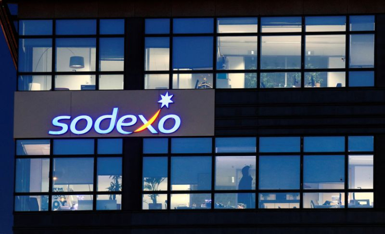Le siège de l'entreprise Sodexo à Issy-les-Moulineaux, près de Paris
