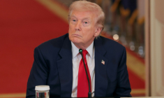 Le président Donald Trump participe à une table ronde à la Maison Blanche, à Washington, le 6 mars 2026 ( GETTY IMAGES NORTH AMERICA / Anna Moneymaker )