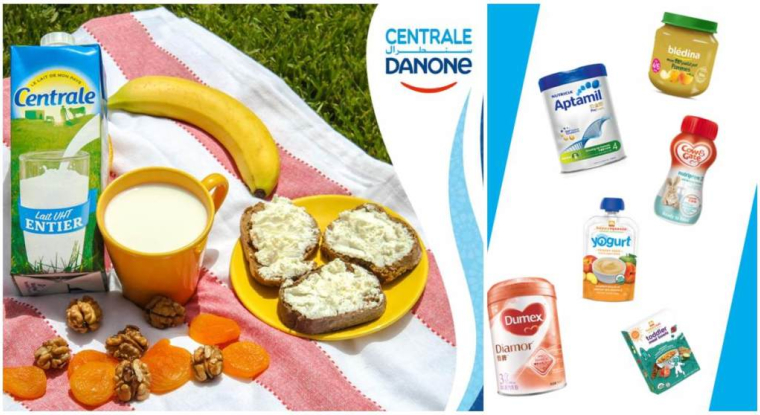 Après un boycott au Maroc, Danone fait face à des contestations au Royaume-Uni pour son lait en poudre pour bébé Aptamil. (© Facebook Centrale Danone / Danone)