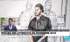 Procès des attentats de novembre 2015 : Abdeslam tente de disculper trois co-accusés