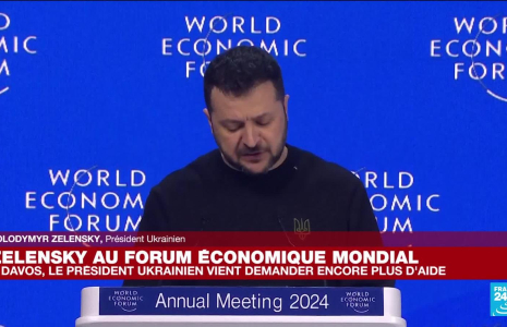 Ukraine : Volodymyr Zelensky à Davos pour demander plus d'aide