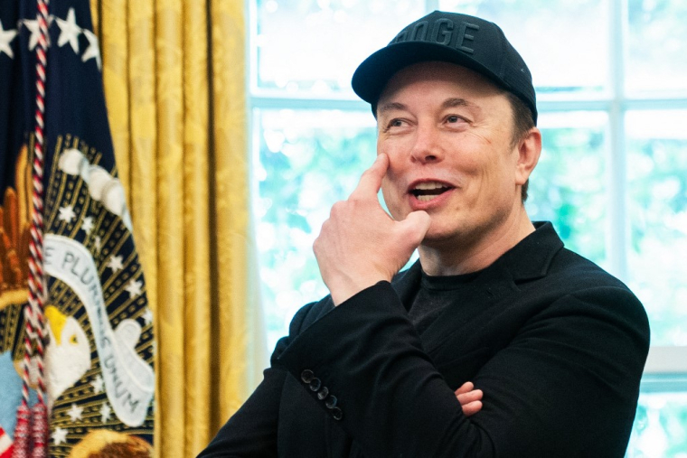 Elon Musk à Washington, aux États-Unis, le 30 mai 2025. ( AFP / ALLISON ROBBERT )