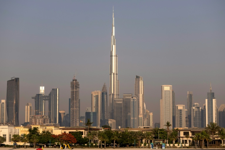 Vue des gratte-ciel de Dubaï, le 12 mai 2025 ( AFP / FADEL SENNA )