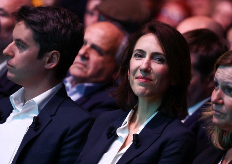 Gabriel Attal et Valérie Hayer lancent la campagne européenne du camp présidentiel, à Lille