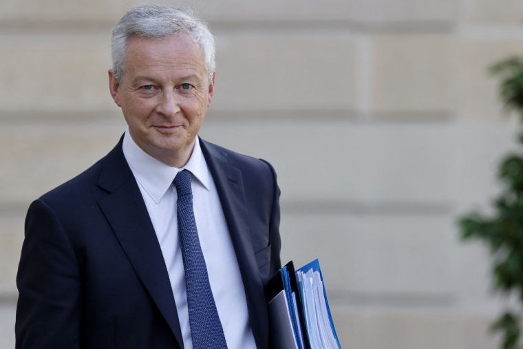 Bruno Le Maire à Paris, le 19 octobre 2022. ( AFP / LUDOVIC MARIN )