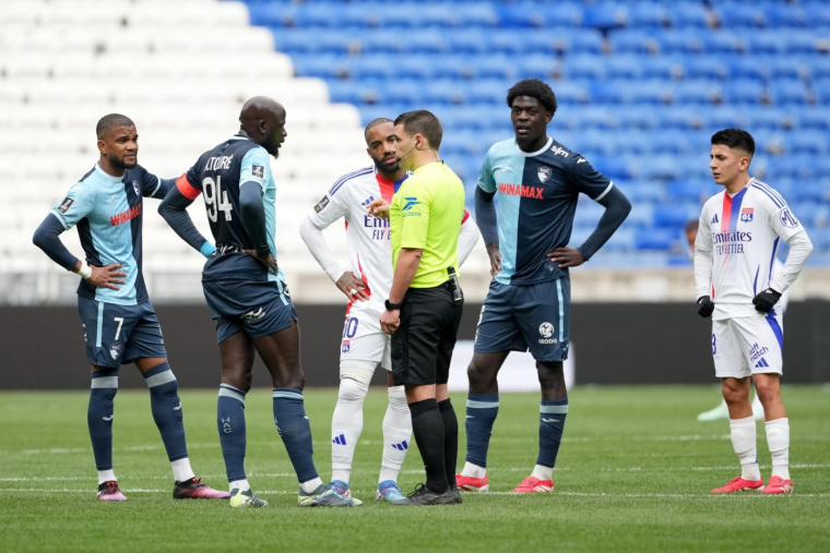 Le penalty pour Le Havre contre l'OL n'aurait pas dû être accordé
