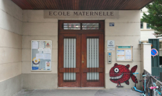 L'école Saint-Dominique à Paris le 20 mai 2026 ( AFP / Dimitar DILKOFF )
