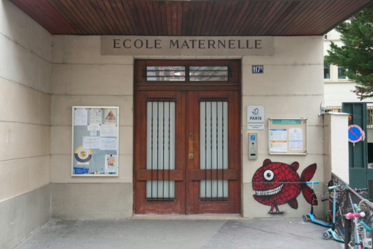 L'école Saint-Dominique à Paris le 20 mai 2026 ( AFP / Dimitar DILKOFF )