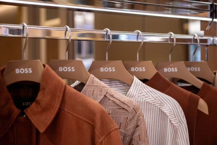 Un magasin Boss à Londres