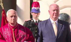 Le pape Léon XIV rencontre la famille princière de Monaco
