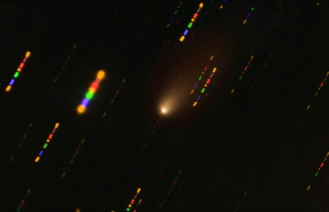 Une image du second objet interstellaire jamais détecté par l'humanité, 2I/Borisov, prise en 2019 ( EUROPEAN SOUTHERN OBSERVATORY / O. HAINAUT )