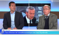 "Macron surfe sur la vague de la reprise mais ne s'attaque pas aux racines du mal  !" selon Jean Peyrelevade