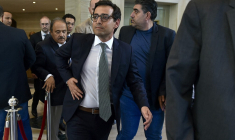 Stéphane Séjourné à Beyrouth, au Liban, le 15 août 2024. ( AFP / - )