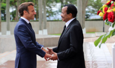 AU CAMEROUN, MACRON APPELLE À RÉPONDRE À "L'URGENCE ALIMENTAIRE"