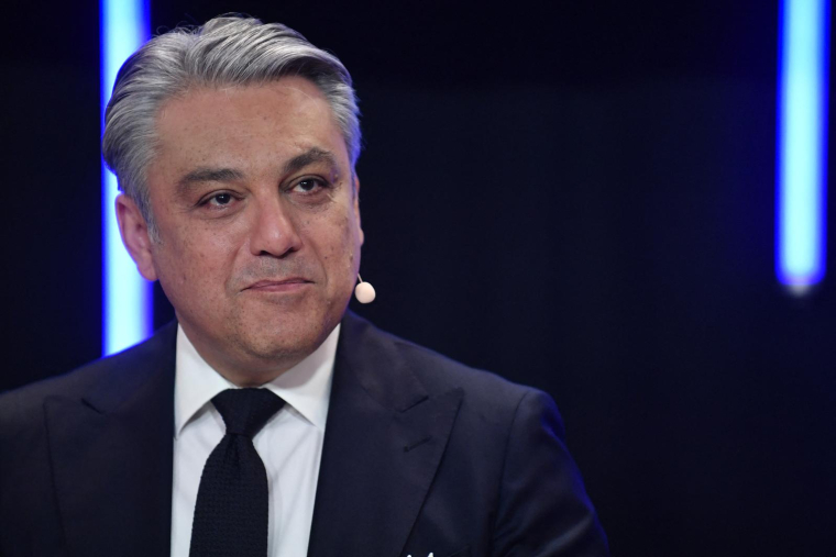 Luca de Meo, patron d'Ampere et de Renault ( AFP / JULIEN DE ROSA )
