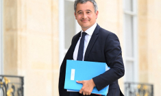Gérald Darmanin à Paris, le 19 juillet 2023. ( AFP / BERTRAND GUAY )