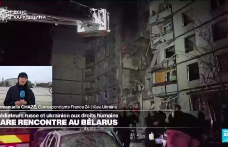 Rare rencontre entre les médiateurs russe et ukrainien aux droits humains