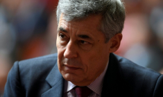 Henri Guaino, ancien conseiller spécial de Nicolas Sarkozy durant son quinquennat (2007-2012), ici à Paris le 7 février 2017 ( AFP / Lionel BONAVENTURE )