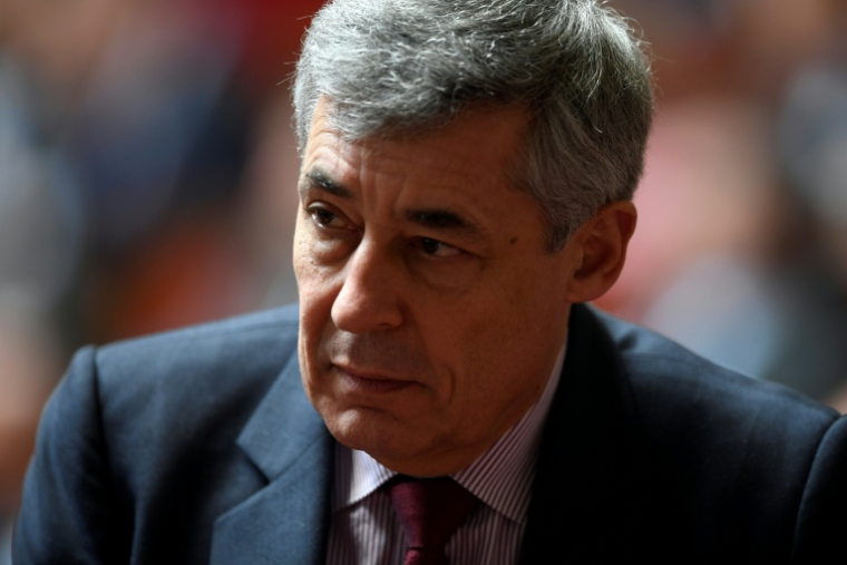 Henri Guaino, ancien conseiller spécial de Nicolas Sarkozy durant son quinquennat (2007-2012), ici à Paris le 7 février 2017 ( AFP / Lionel BONAVENTURE )