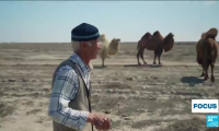 Au Kazakhstan, la mer Caspienne s'évapore à grande vitesse